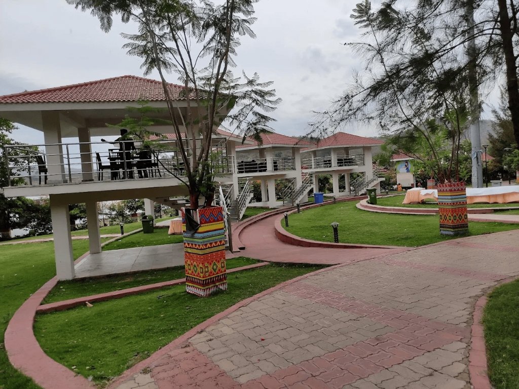 Garden Walking Pathways & Pavilions